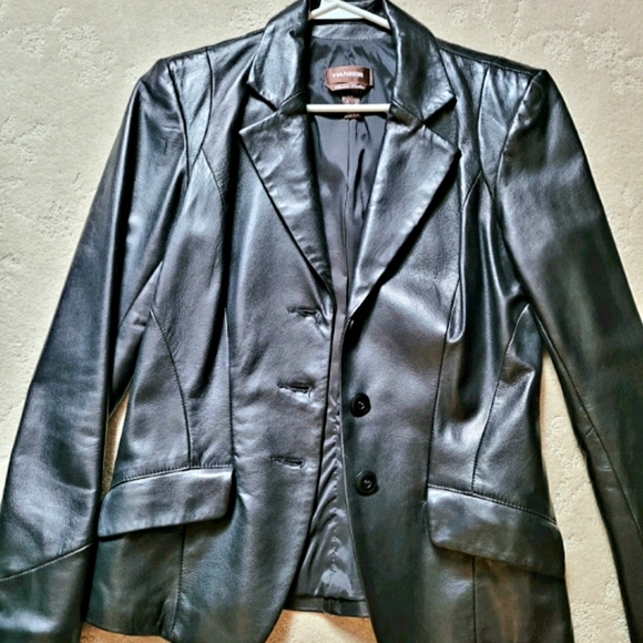 Womens Leather Jacket - Picture 2 of 5